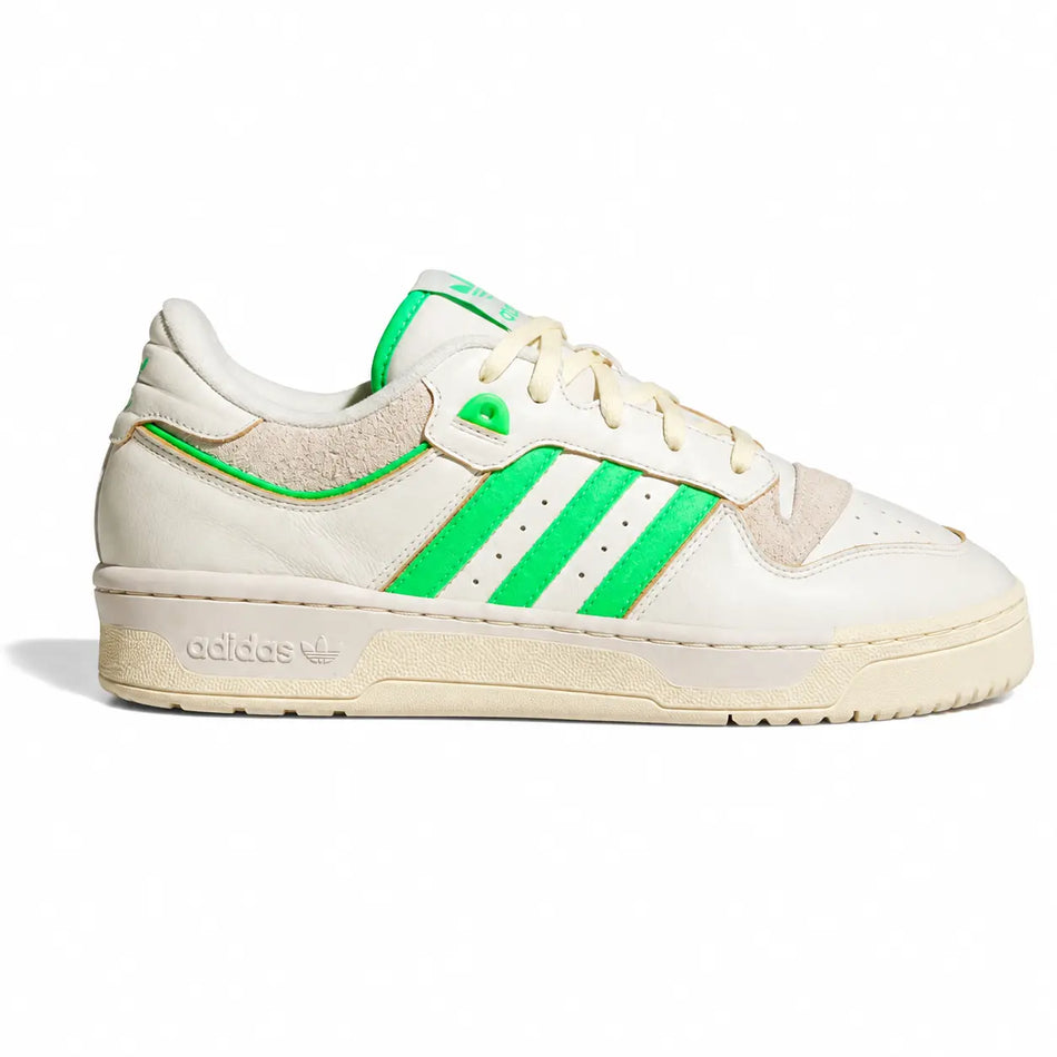 ADIDAS RIVALRY 86 LOW “WONDER WHITE NEON GREEN”