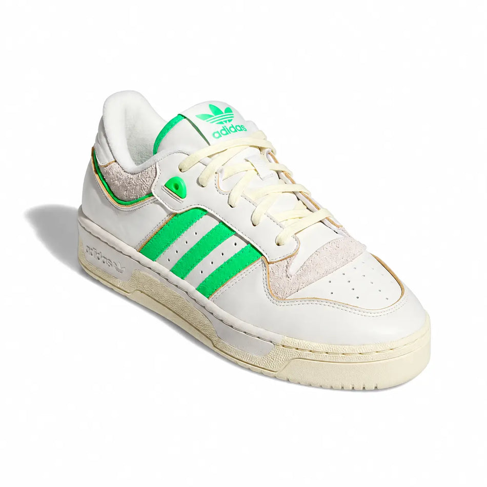ADIDAS RIVALRY 86 LOW “WONDER WHITE NEON GREEN”