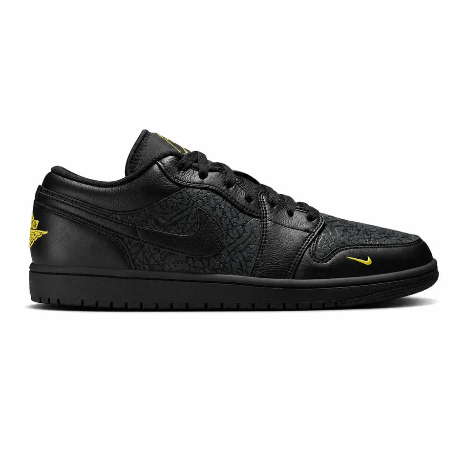 NIKE AIR JORDAN 1 LOW SE “BLACK ELEPHANT PRINT”