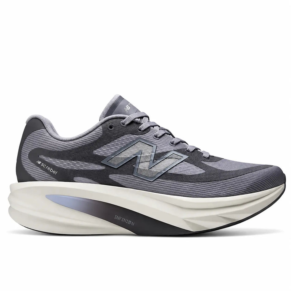 NEW BALANCE SUPERCOMP REBEL RUNNING SHOES ""DIGITAL MIST/GREY MATTER"