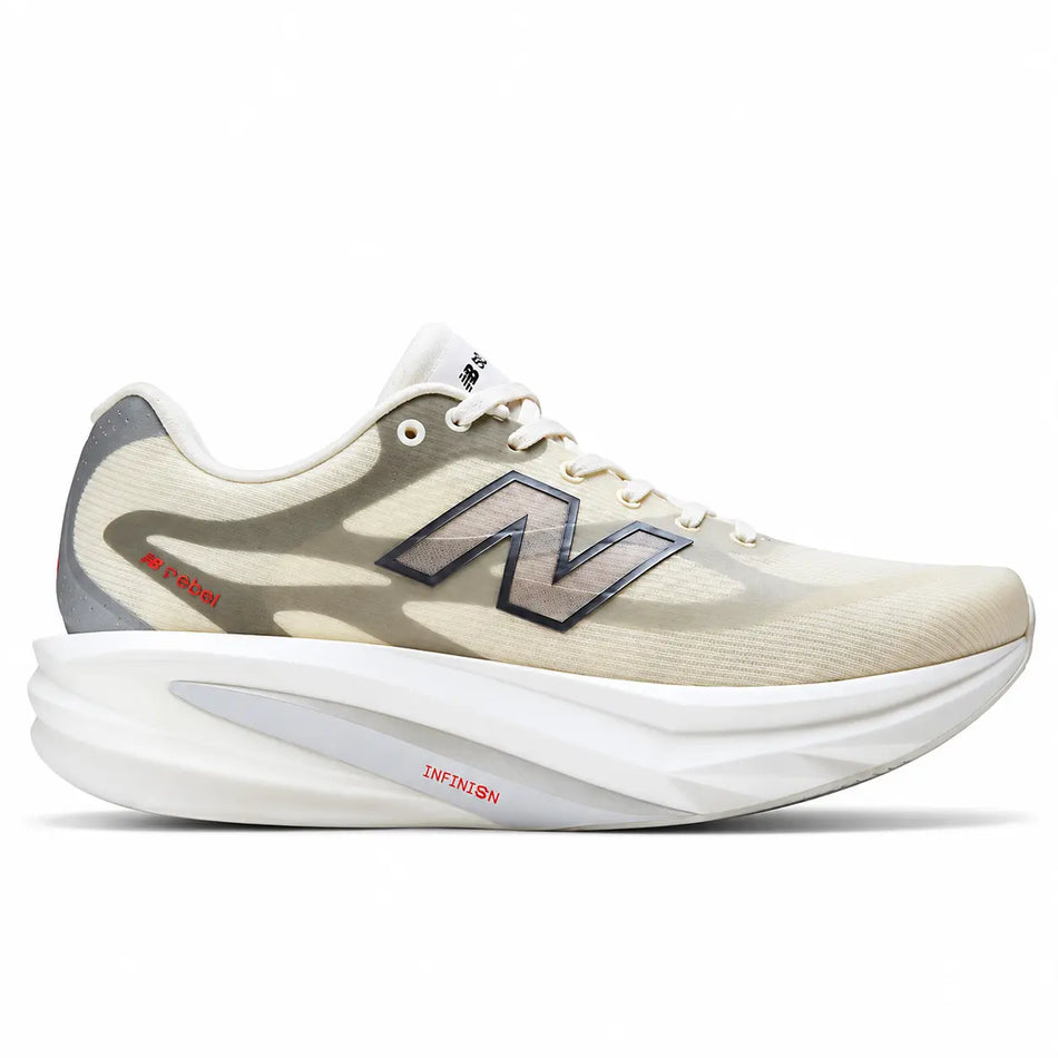 NEW BALANCE SUPERCOMP REBEL RUNNING SHOES "ANGORA / SLATE GREY"
