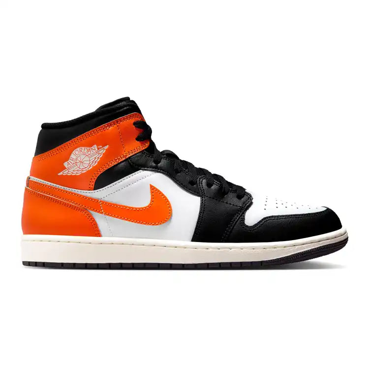 Nike Jordan 1 Mid “Black Toe Starfish”